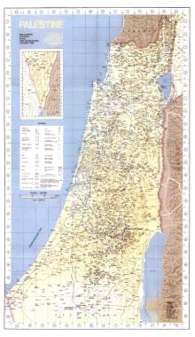 Map of Palestine