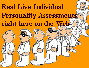 Try our brilliant personality and careers guidance assessments on the web